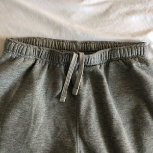 grey oversized sweatpants